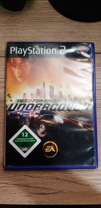 Need For Speed Undercover za Playstation 2, disk je očuvan