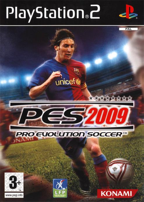 PES 2009, PS2 igra, novo u trgovini,račun