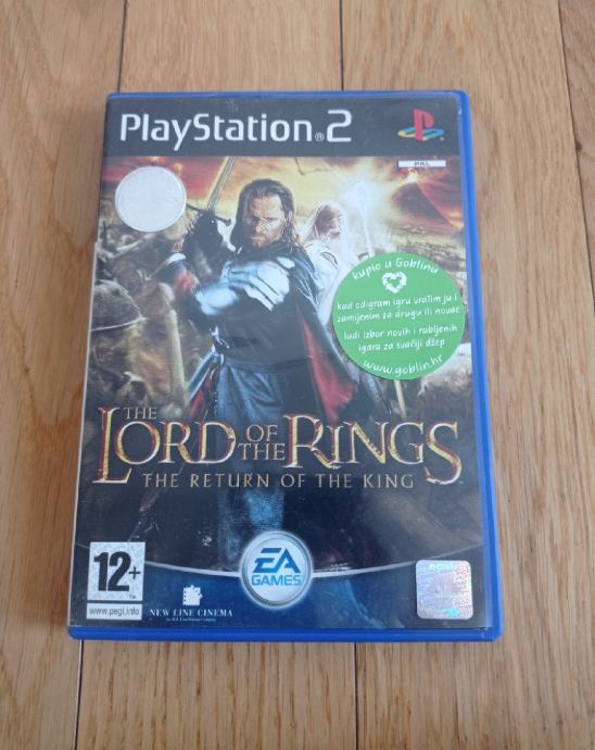 PlayStation 2 Play Station igra Lord of the Rings