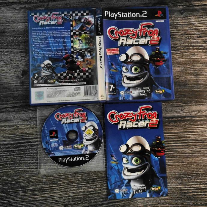 Crazy Frog Racer Sur Sony PS2 - Jeu Complet - État Correct - KAMEO-CO