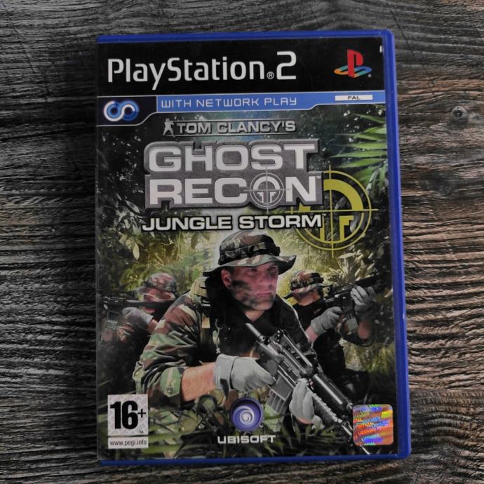 Jeu Ghost Recon Jungle Storm PS2 – Boîte Complète Sans Manuel (NTSC US/Canada)