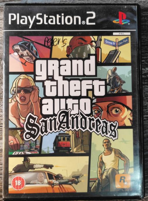 ps2 Grand Theft Auto: San Andreas ps2