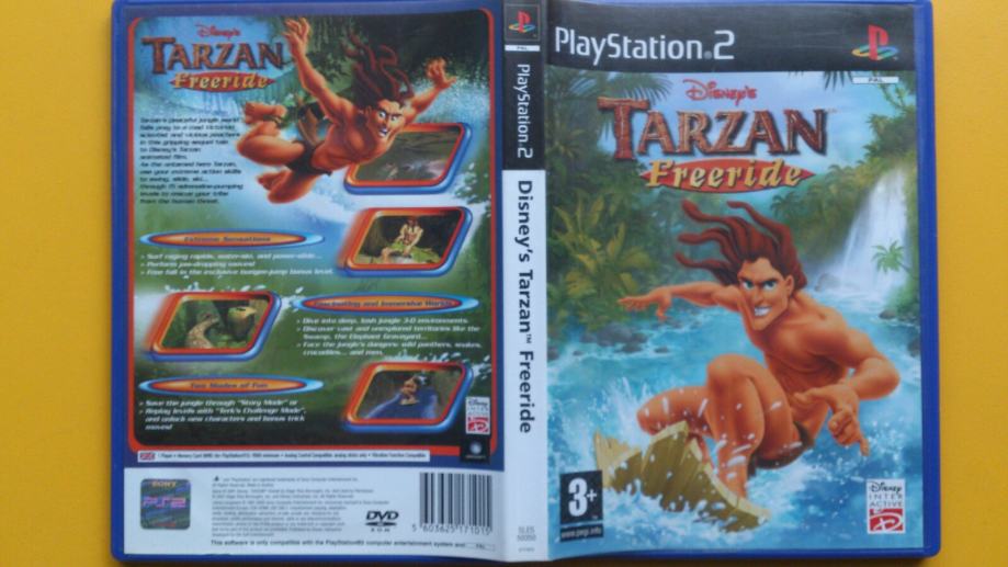 PS2 ORIGINAL IGRA DISNEY"S TARZAN FREERIDE