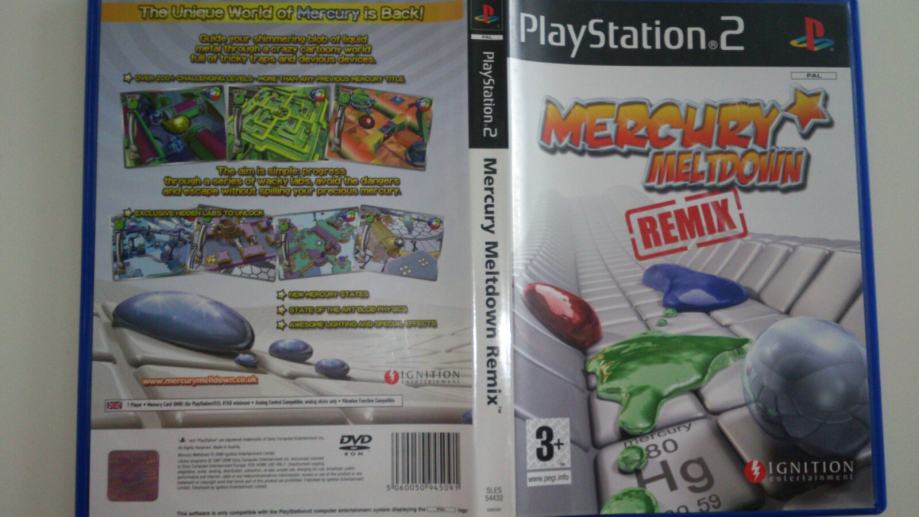 PS2 ORIGINAL IGRA MERCURY MELTDOWN REMIX