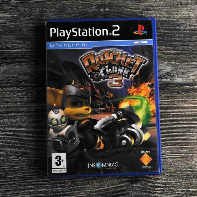 Ratchet & Clank 3 Sur PS2 - Bon état, Complet