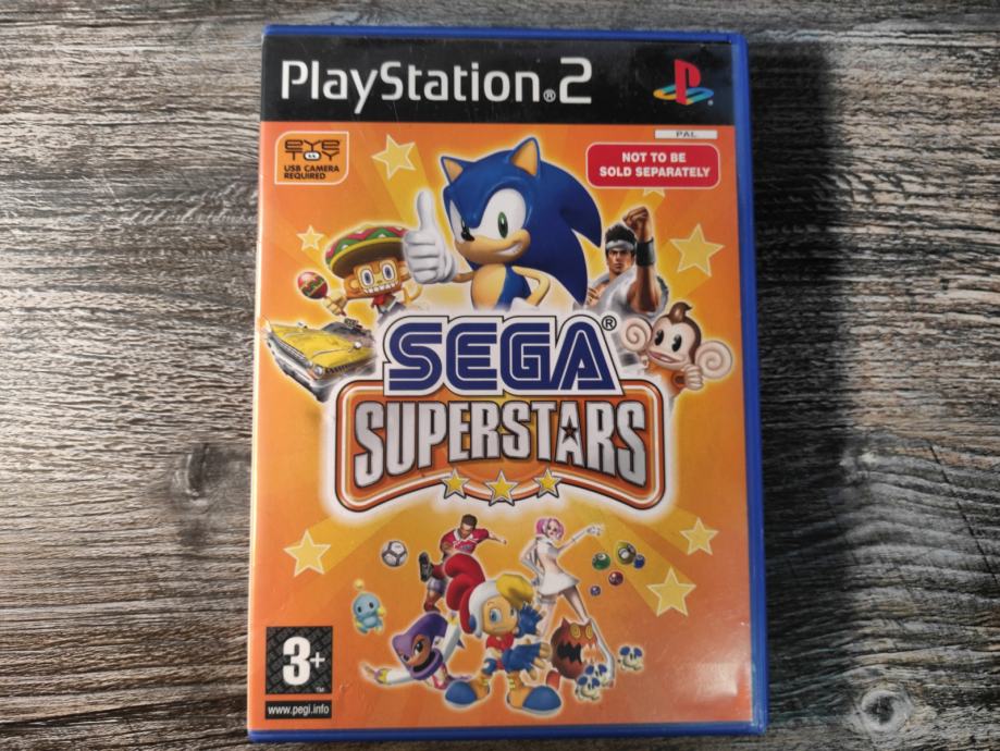 SEGA Superstars Sur PS2 – Complet, PAL, Testé Et Fonctionnel