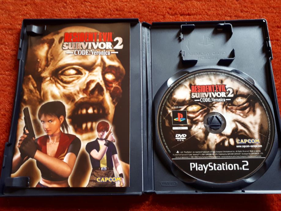 resident evil survivor 2 code veronica ps2