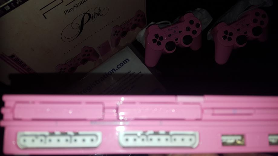 Manette PlayStation 2 PS2 - PINK Rose - Fonctionne Bien SCPH-10010