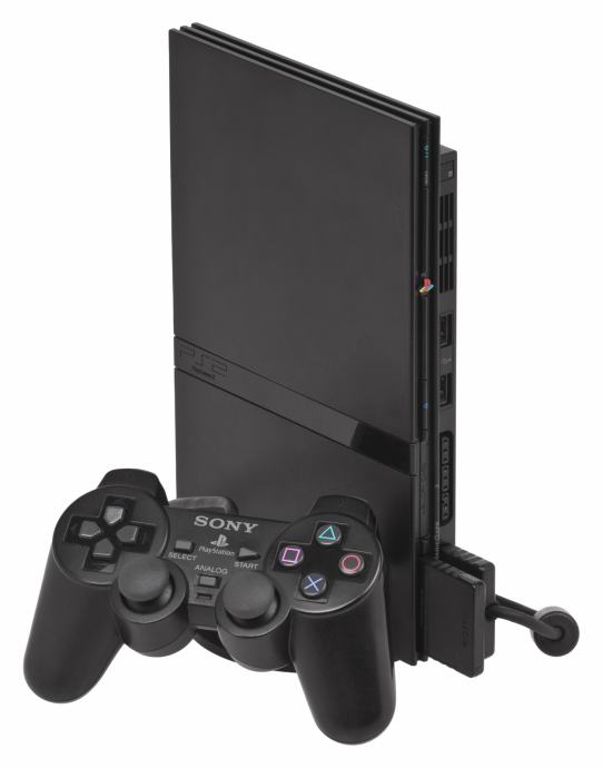 PlayStation 2 SLIM + CHIP ● 12 MJ. JAMSTVA ● 2X KONTROLER ● AKCIJA ●