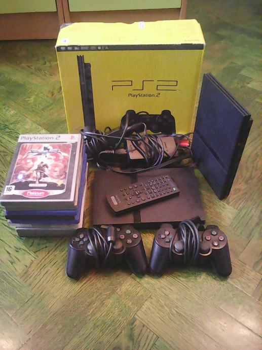 Prodajem Playstation 2 Slim Edition (2 kom) sa svom opremom i igrama