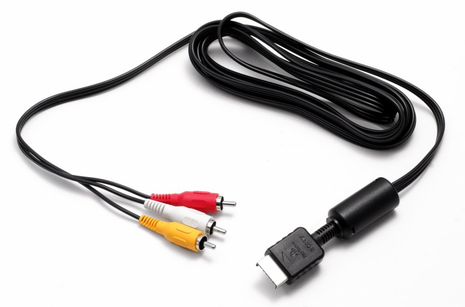 PS2 AV Kabel, Audio Video Kabel