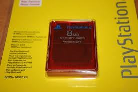 PS2 MEMORY CARD 8MB - NOVA ZAPAKIRANA