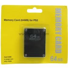 PS2 MemoryCard 64MB na kojoj je softverska modifikacija