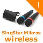 SingStar Sony PS2 /PS3/PS4 Wireless mikrofoni Set,novo u trgovini