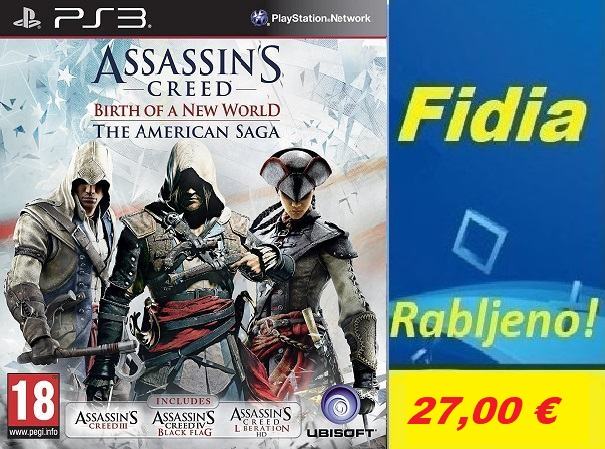 Assassin's Creed The American Saga  (PS3)