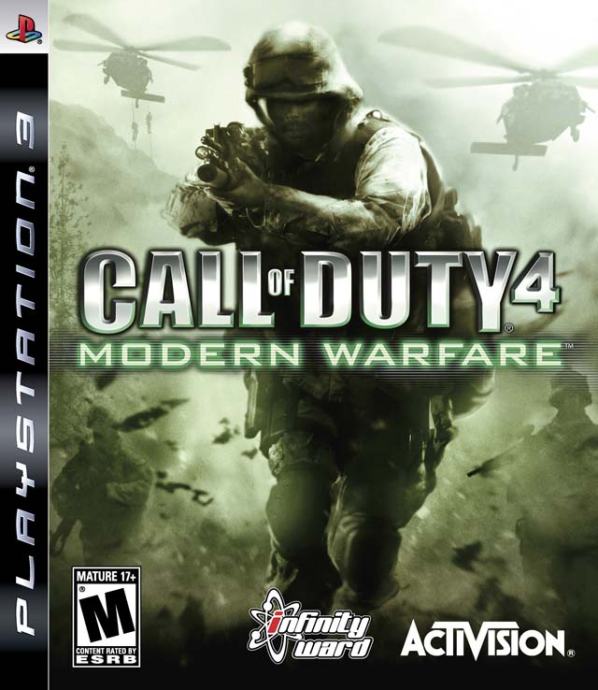 Call of Duty 4:Modern Warfare PS3 igra,novo u trgovini,račun