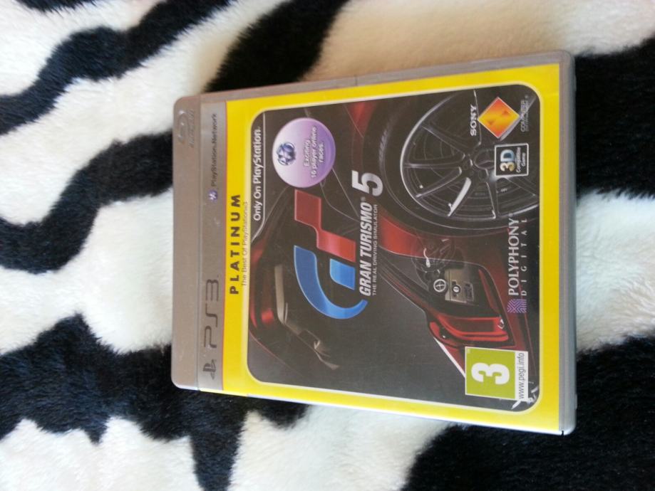 Gran Turismo 5 platinum Ps3