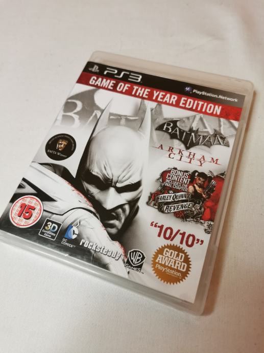 Playstation 3 igra: Batman Arkham City GOTY (PS3)
