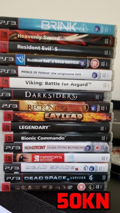 Playstation 3 igre COD, NBA, FIFA, Max Payne, Gran Turismo...