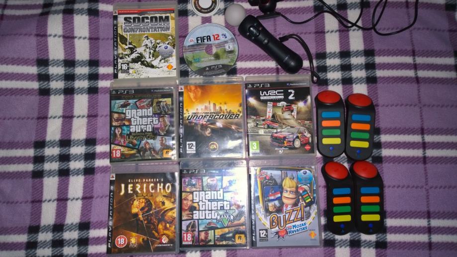 Prodajem razne igre za PS3