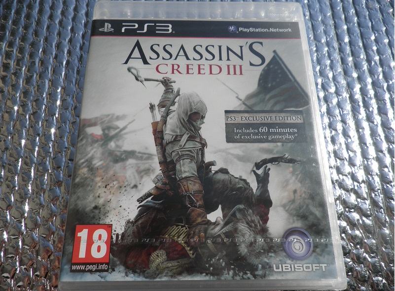 ps3 assassins creed 3 ps3 NOVO...NOVO