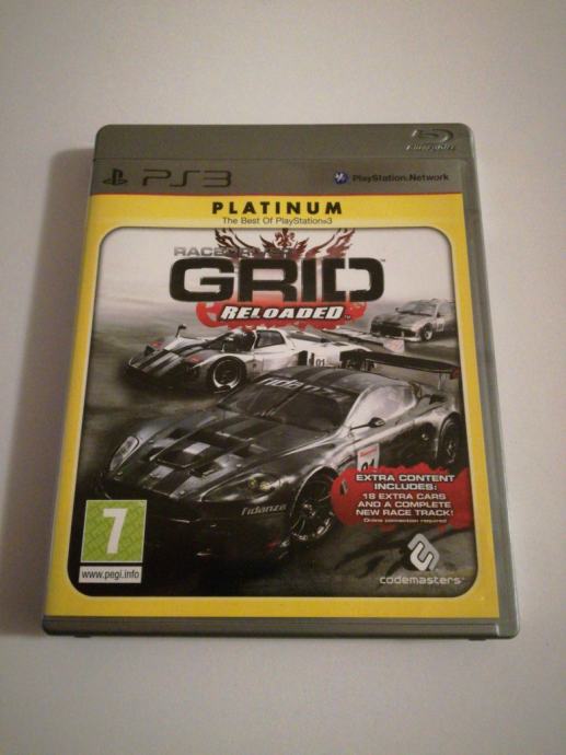 PS3 Igra "GRID: Reloaded"