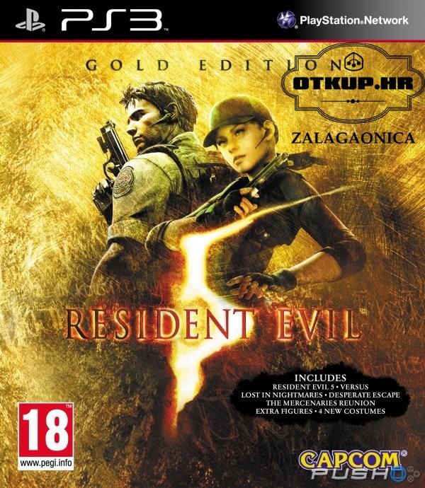 PS3 IGRA RESIDENT EVIL GOLD EDITION /  R1, RATE !!