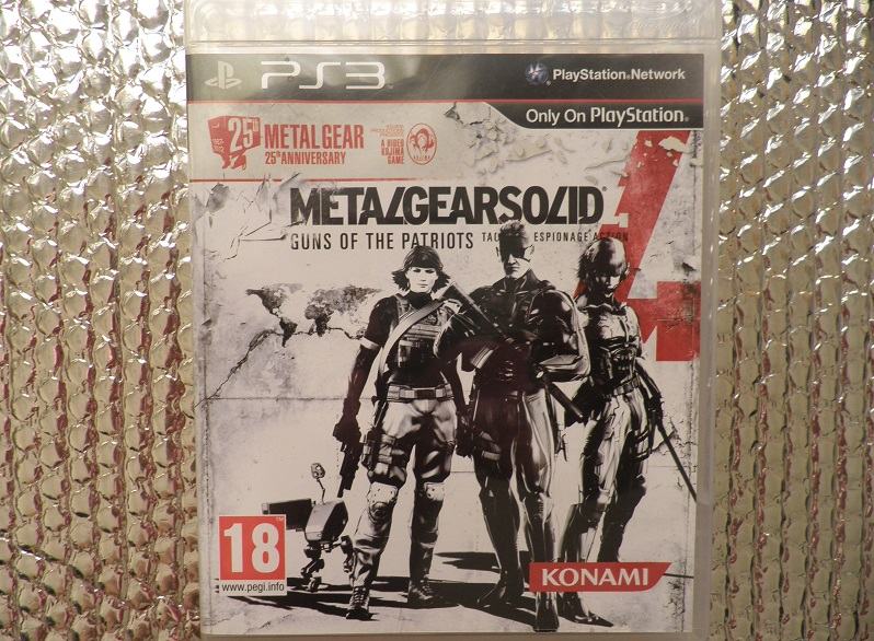 ps3 metal gear solid 25 anniversary ps3