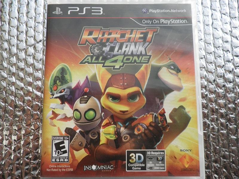 ps3 ratchet & clank all 4 one ps3