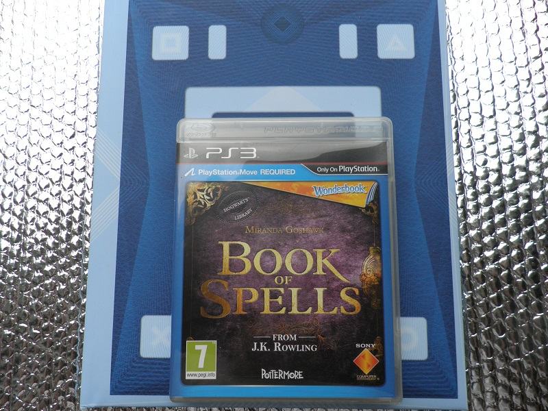 ps3 wonderbook book of spells ps3 + ps eye camera + move controller