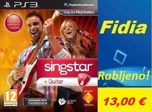 SING STAR GUITAR PS3