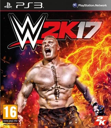 WWE 2K17 + Goldberg Pack DLC  PS3 igra,novo u trgovini,račun AKCIJA !