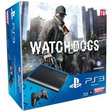 PlayStation 3 500GB Black + Watch Dogs, novo u trgovini gar.1 godina