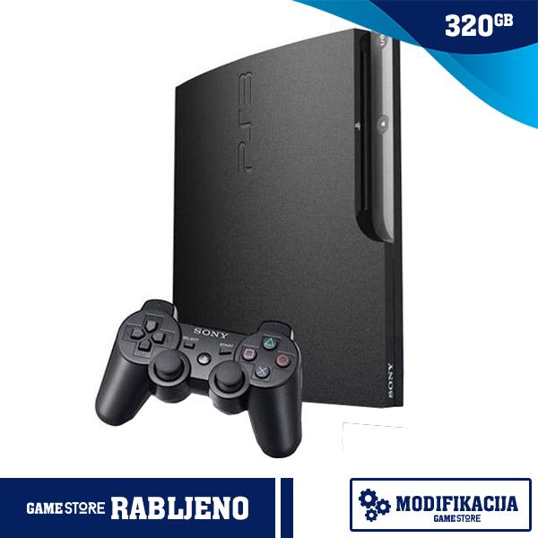 PlayStation 3 320GB Slim (PS3) + Modifikacija + igre,TRGOVINA,RABLJENO