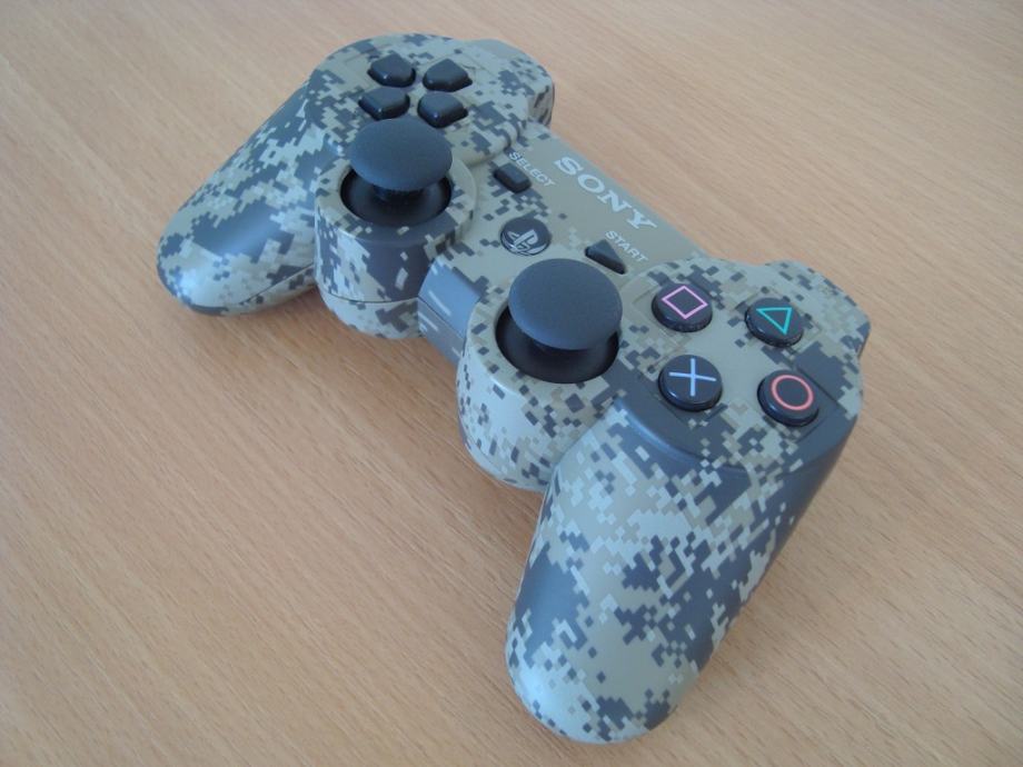 PS3 Dualshock 3 Wireless Controller Urban Camouflage