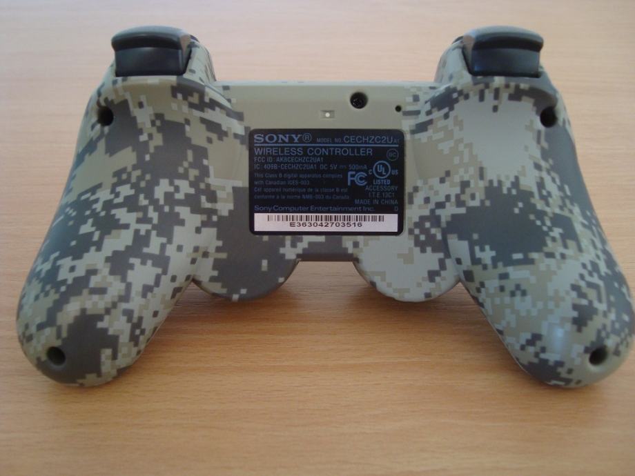 PS3 Dualshock 3 Wireless Controller Urban Camouflage
