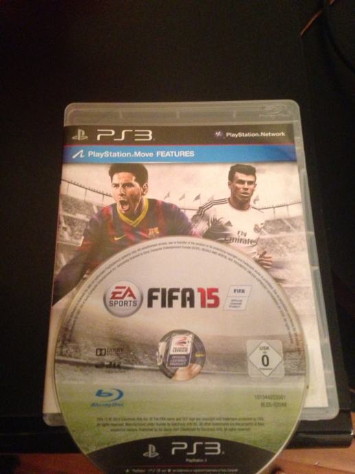 PS3 + FIFA 15 & Gran Turismo 6 1000 kn