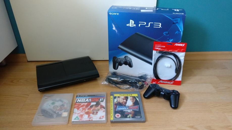 Sony PlayStation 3 Super Slim (320GB) + Igrice