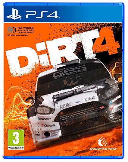 Dirt 4 (PlayStation 4 - novo)
