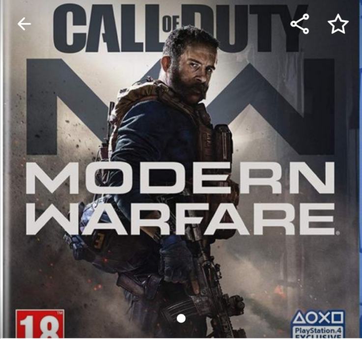 Igra za PS4 Call of Duty Modern Warfare