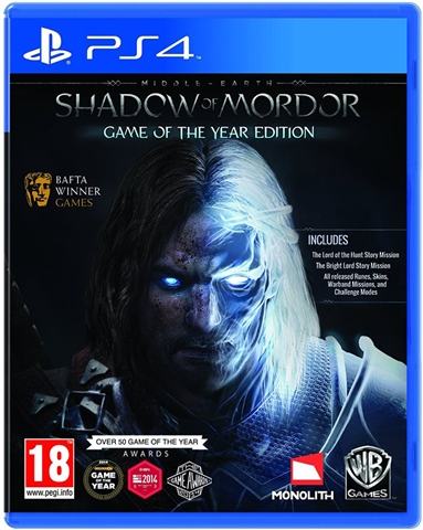 Igra za PS4 Middle-earth: Shadow Of Mordor GOTY