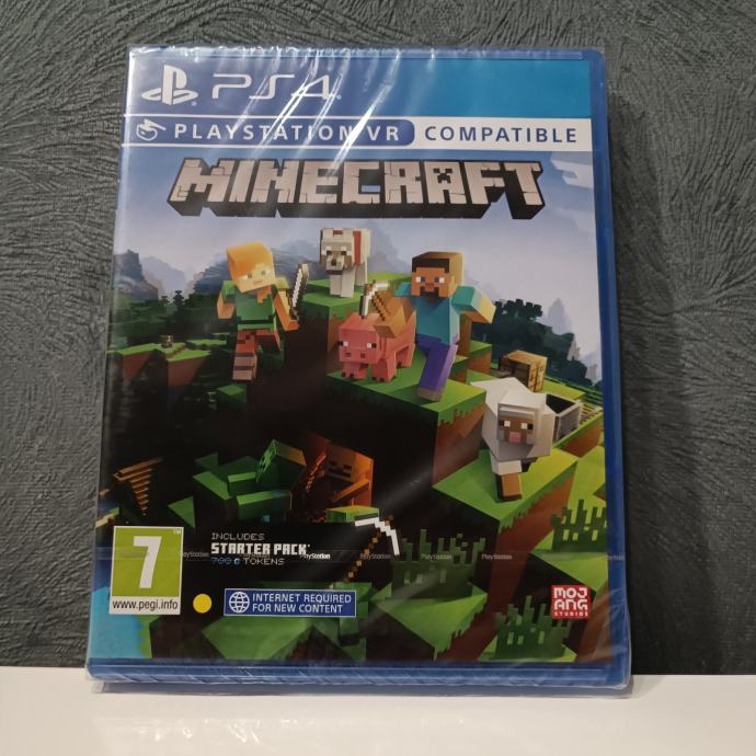 Minecraft PS4 (novo, zapakirano)