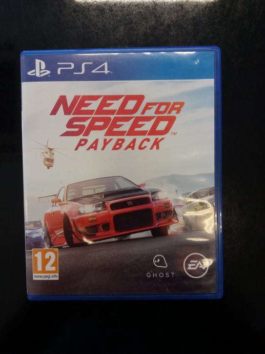Need for Speed Payback, PS4 igrica!