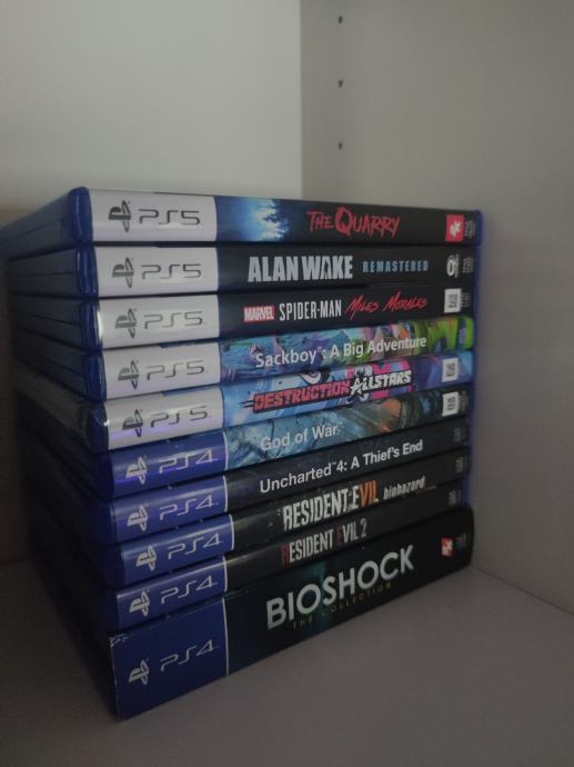 Playstation 5 Playstation 4 igre PS5 PS4