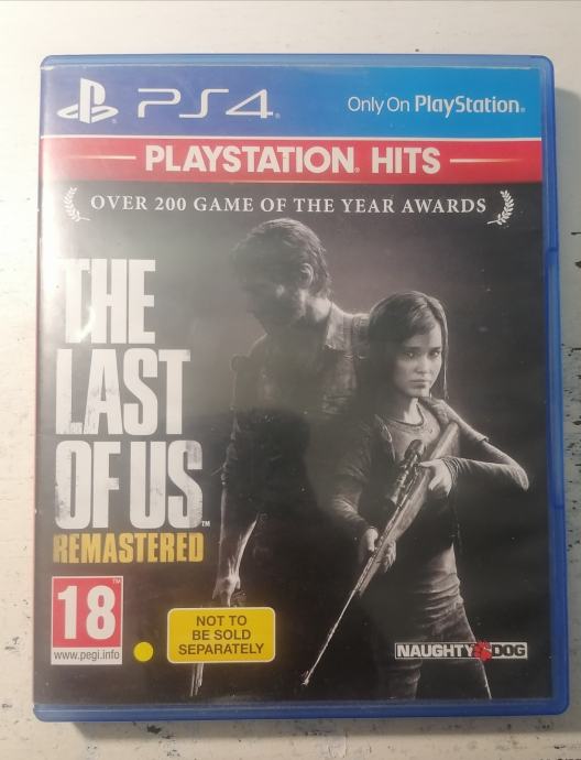Playstation hits! The last of us remastered ps4 POPUST