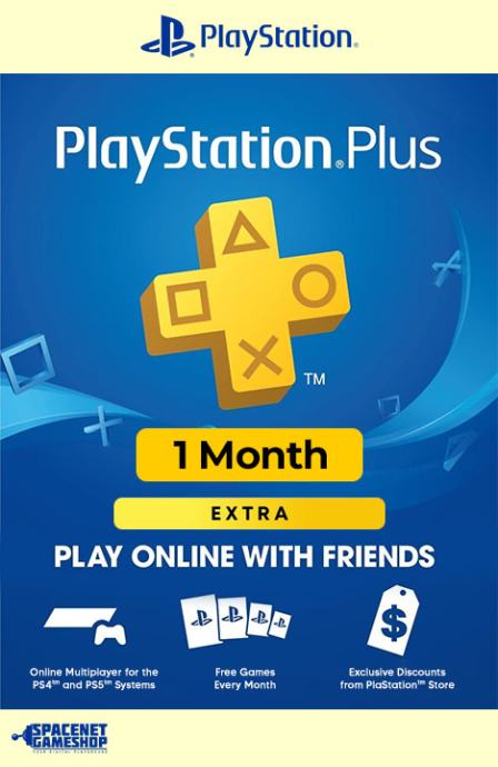 PlayStation Plus Extra [1 Mesec] AKCIJA!