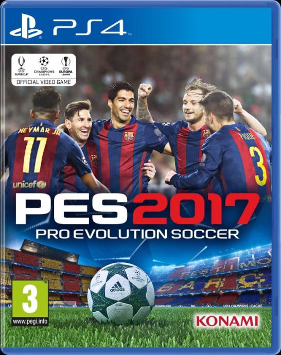 Pro Evolution Soccer 2017 (PES 2017)PS4 novo u trgovini,račun