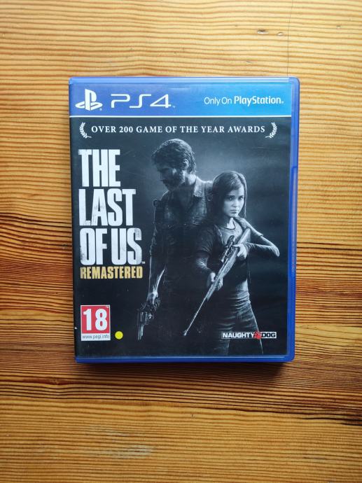 Ps 4 igra The Last of Us remastered