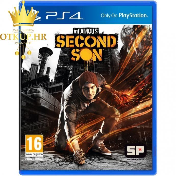 PS4 IGRA INFAMOUS SECOND SON / R1, RATE!!