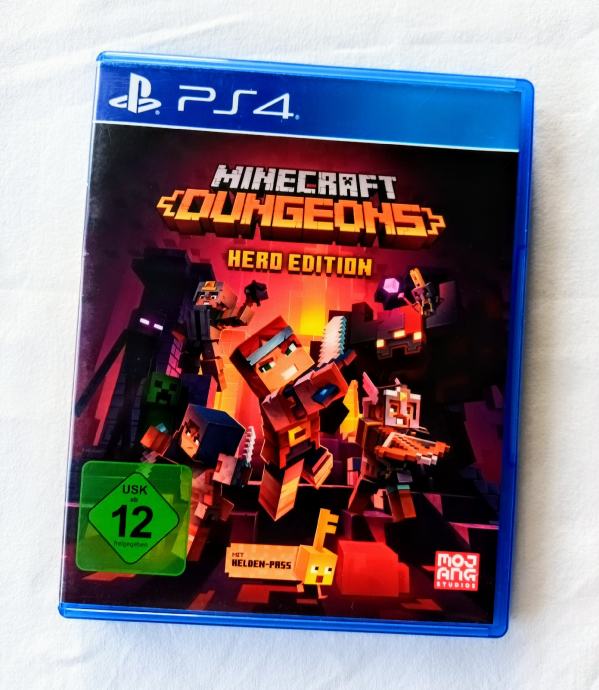 PS4 igra Minecraft Dungeons HERO Edition za Playstation 4
